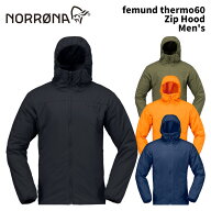 NORRONA femund thermo60 Zip Hood Men's 25-26(2026)モデル ノローナ メンズ フェムンド サーモ60 ジッ…