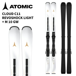 ATOMIC �A�g�~�b�N �X�L�[�� CLOUD C11 REVOSHOCK LIGHT + M 10 GW �r���f�B���O�Z�b�g 26-27���f�� ���f�B�[�X