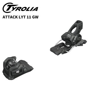 TYROLIA �`�����A �X�L�[ �r���f�B���O ATTACK LYT 11 GW solid black�i����l 3.0-11.0�j26-27 ���f���y�P�i�̔��s�z