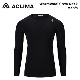 ACLIMA アクリマ WarmWool crewneck Men's ウォームウール クルーネック メンズ 26-27モデル 101715 【返品交換不可商品】