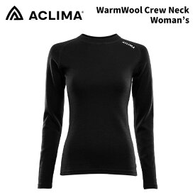 ACLIMA アクリマ WarmWool crewneck Women's ウィメンズ ウォームウール クルー ネック 26-27モデル レディース 101702 【返品交換不可商品】
