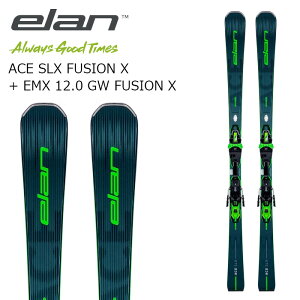 ELAN �G���� �X�L�[�� ACE SLX FUSION X + EMX 12.0 GW FUSION X �r���f�B���O�Z�b�g 26-27���f��