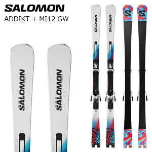 SALOMON �T������ �X�L�[�� ADDIKT + MI12 GW �r���f�B���O�Z�b�g 26-27���f��