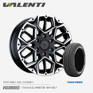 y}\Ԓ Si P5{ zy4{őz VALENTI 17C` 6.5J A~zC[&^CZbg VIGOROUS ubN|bV g[[ H30 215/60R17