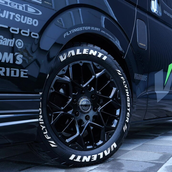 楽天市場】【4本で送料無料】 VALENTI 215/60R17 ハイエース専用設計 