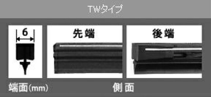 楽天市場】NWB グラファイトワイパー 替えゴム TW6G (GR7) 400mm 幅6mm : オートバレーレ 楽天市場】NWB グラファイトワイパー 替えゴム TW6G (GR7) 400mm 幅6mm : オートバレーレ