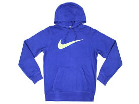 NIKE■プルオーバースウッシュロゴパーカー ブルー/S ナイキ