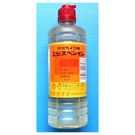 恵美須薬品 特製カイロ用ベンジン 【汎用】エビスベンジン 500ml ポリ瓶入り