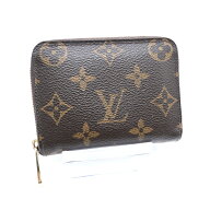 LOUIS VUITTON（ルイ・ヴィトン）ジッピー・コイン パース モノグラム コインケース カードケース ブラウ…