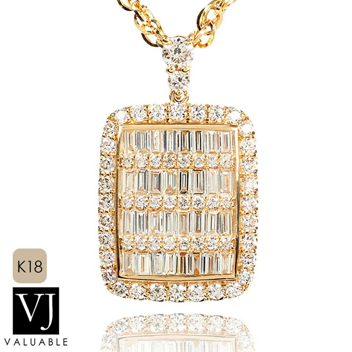 楽天市場】ダイヤモンド ペンダントトップ ドッグタグ メンズ  