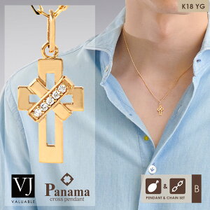 VJ �y �u�C�W�F�C �z 18�� �����Y 18k �l�b�N���X �_�C�������h �C�G���[�S�[���h �u Panama �N���X �y���_���g �v ���C�g �L�w�C �`�F�[�� �Z�b�g[ B�Z�b�g]������ 40cm 45cm 50cm���炨�I�ђ����܂�[ 