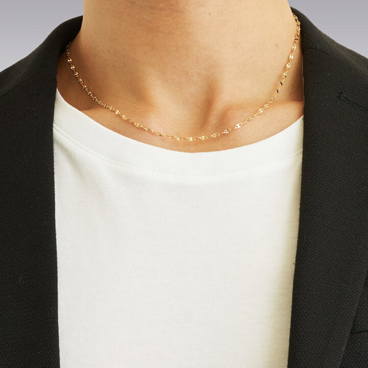 楽天市場】18金 ネックレス メンズ 18k イエローゴールド 「 Licata 