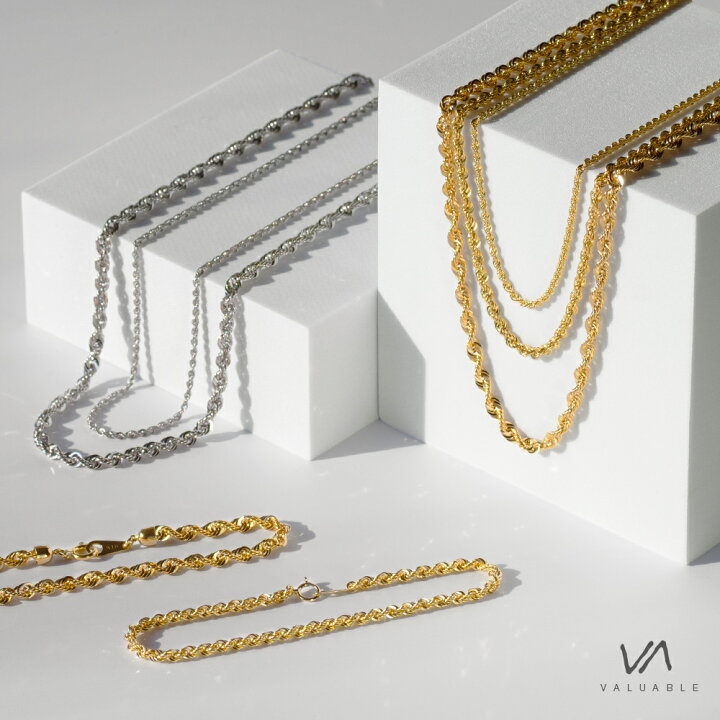 楽天市場】 【 プレミアムモデル 】 18金 ネックレス 18k メンズ  