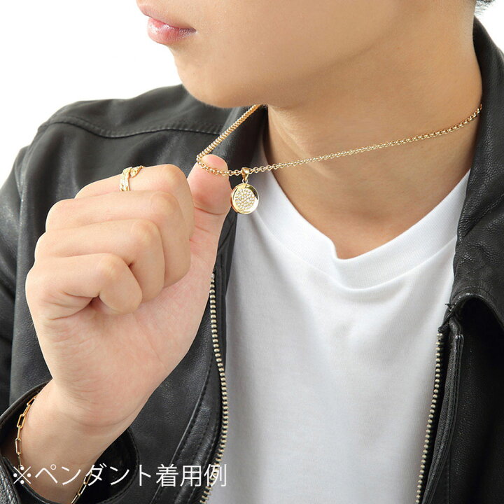 楽天市場 ファッション誌掲載 18金 ネックレス メンズ チェーン 18k Royal ロール チェーン 2mm 幅 45cm アジャスターで42cm K18 イエローゴールド ラギッド ハーフランド イタリア ハワイアン アメリカ ジュエリー ロロ 男性 あずき 小豆 アズキ あす楽
