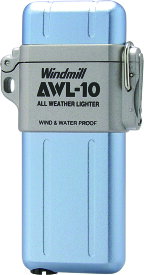 WINDMILL(ウインドミル) ターボライター AWL-10 ガス注入式 防水 耐風仕様 307シリーズ 307-3005 ブルー