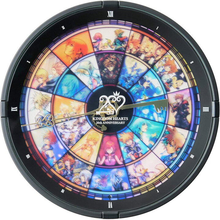 楽天市場】キングダム ハーツ 20th Anniversary メロディクロック 