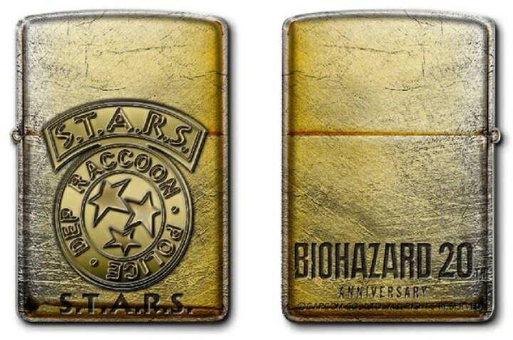 楽天市場】ZIPPO バイオハザード 20th ジッポライター 全3種 20周年 