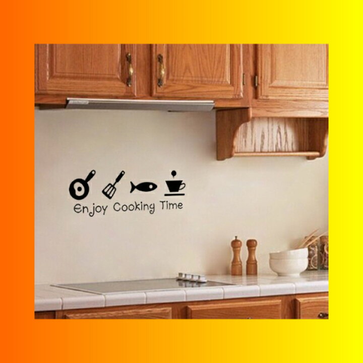 楽天市場 ウォールステッカー かわいい おしゃれ モノトーン キッチン 魚 海 モノクロ 萌え 英字 アルファベット ステッカー 転写 壁紙 インテリア 台所用品 シール 転写式 木 花 北欧 ステッカー コップ カップ フライパン 鏡 時計 隙間 小さい 棚 扉 建具