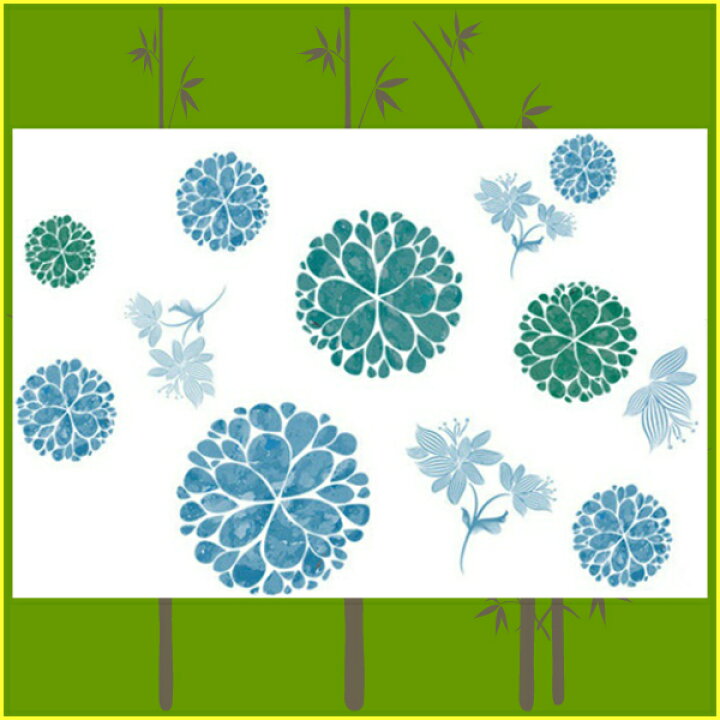 楽天市場 ウォールステッカー 花 ダマスク おしゃれ トイレ ステッカー 植物 和室 和柄 お正月 木 青い 緑 シール 壁紙 ボール 和風 ドット 模様 キッチン 風景 円い フラワー 葉 蝶 サークル 背景 カラー 和風 便所 洗面所 花びら