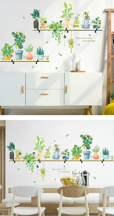 楽天市場 ウォールステッカー 植物 北欧 花 おしゃれ カフェ モダン サボテン リーフ フラワー ステッカー 壁紙シール グリーン 英字 背景 花壇 雑貨 木 箱 ドア 窓 蝶 かわいい 葉 森 観葉植物 景観 壁飾り 植木鉢 蔦 つた エレガント 楽天市場 ウォールステッカー 植物 北欧 花 おしゃれ カフェ モダン サボテン リーフ フラワー ステッカー 壁紙シール グリーン 英字 背景 花壇 雑貨 木 箱 ドア 窓 蝶 かわいい 葉 森 観葉植物 景観 壁飾り 植木鉢 蔦 つた エレガント
