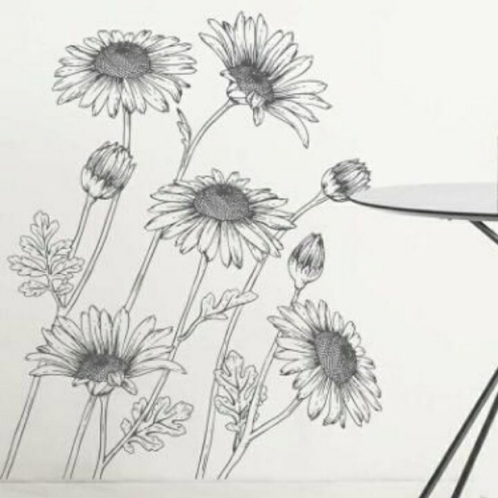 楽天市場 ウォールステッカー 花 植物 おしゃれ 北欧 モノトーン カフェ モダン キッチン テレワーク 薔薇 Diy インテリア トイレ マーガレット 観葉植物 窓 クラシカル かわいい 扉 戸 ドア 洗面所 エレガント お花畑 レトロ 玄関 階段 森林 シンプル シック 大きな花