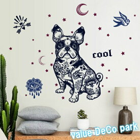 楽天市場 犬 グッズ ウォールステッカー シール 壁紙 装飾フィルム インテリア 寝具 収納の通販