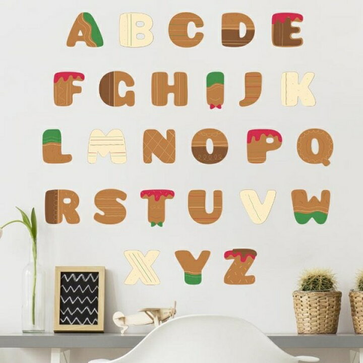 楽天市場 ウォールステッカー 英語 英字 クリスマス アルファベット インテリアシール 名前 苗字 シール 数字 記号 矢印 英文字 文字 寝室 キッチン トイレ カフェ お菓子 目印 賃貸 壁紙 かわいい ネーム入れ 文章 言葉 洗面 知育 教室 学校 塾 マーク