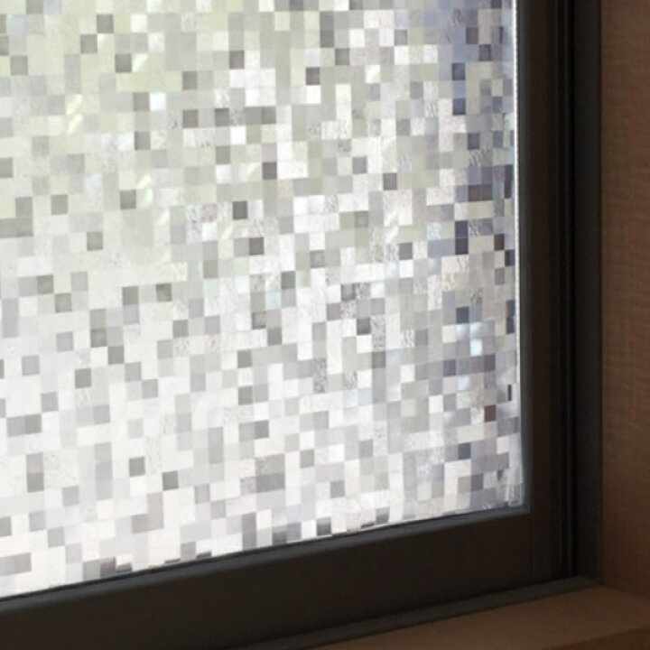 楽天市場 窓ガラスフィルム 窓用フィルム 窓 目隠し シート おしゃれ モザイク ガラスシート シール 厚手 浴室 ステンドガラス 目隠しフィルム 目隠しシート モダン レトロ シール 窓用 出窓 腰窓 綺麗 インテリア カフェ 半透明 キラキラ 光る 日よけ Uvカット 飛散防止