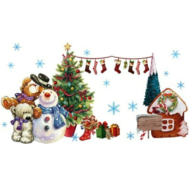 楽天市場 ウォールステッカー クリスマス サンタクロース クリスマスツリー サンタ トナカイ 飾り オーナメント 壁シール 星 雪 北欧 壁紙 装飾 雪だるま 雪ダルマ Christmas プレゼント 雪の結晶 赤 緑 ガラス 飾り 鹿 シール ロウソク 窓 子供部屋 かわいい Diy 小さい