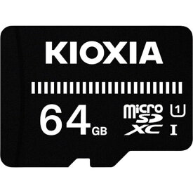 キオクシア ベーシックmicroSDメモリカード 64GB KMUB−A064G 1個