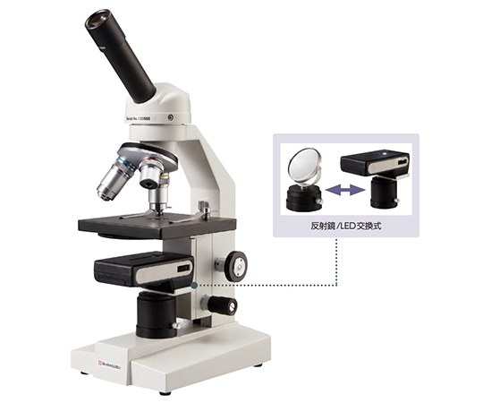 生徒用生物顕微鏡 SGT-400RLB 114-078 1台：福祉用具のバリューケア