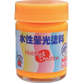 ニッぺ　水性蛍光塗料　25ml　イエロー　HSC001−25 1個