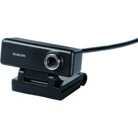 エレコム　高画質HD対応200万画素Webカメラ（イヤホンマイク付き）　マイク内蔵 1個