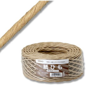 【期間限定!対象商品P2〜20倍】 HEIKO　紙紐　茶　30号　1巻 (001505220)