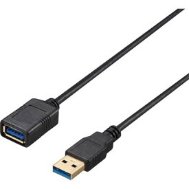 バッファロー　USB3．2　Gen1　ケーブル　延長用　A−A　スリム　2m　ブラック 1個