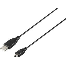 バッファロー　USB2．0　A　to　miniB　ケーブル　0．5m　ブラック 1個