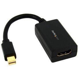 スターテック　ディスプレイアダプター／Mini　DisplayPort−　HDMI／1080p／ブラック／ビデオ　変換　コンバーター 1袋