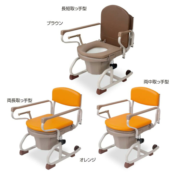 楽天市場】アイ・ソネックス ナーセントポータブルトイレ スチール製 