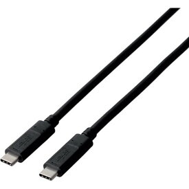 エレコム USB3．1ケーブル（C−C、PD対応） 2．0m ブラック 1個 (MPA-CC13A20NBK)