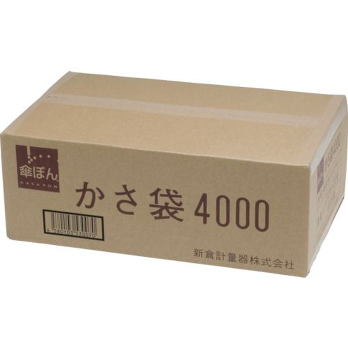 ニイクラ 新倉計量器 傘ぽん 長傘専用袋 （４０００枚入） 1箱 (KPH-4000)