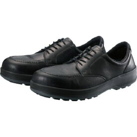 シモン 耐滑・軽量3層底静電紳士靴BS11黒静電靴 23．5cm 1足