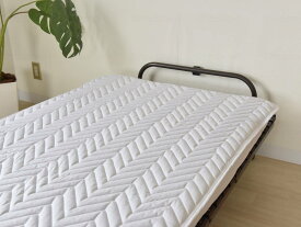 三栄コーポレーションベッドパッド ホワイト 100×200cm