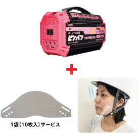 日動 ポータブル電源ピンバン1台＋KEIAI ヘルマスク1袋 キャンペーンセット 1S