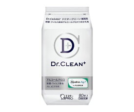 Dr.CLEAN+ 除菌・ウイルス除去アルコールクロス 詰め替え用 80枚入 909971 1袋(80枚入)