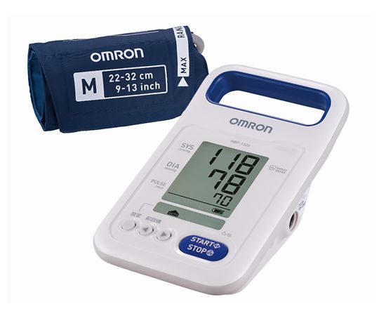 最大10%OFFクーポン 正規激安 あす楽対応 希少理化学衛生用品 自動血圧計 HBP-1320 1個 46×66×37mm