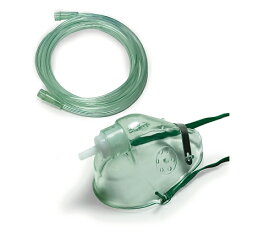 中濃度酸素マスク(オキシプライム) グリーン 大人用 1箱(10個入)