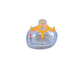 エアークッションフェイスマスク(麻酔用) 新生児 橙 KM206 1箱(1個×10袋入)