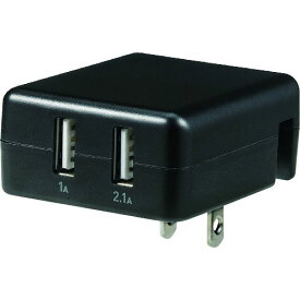 【法人向】 ELPA USB−ACアダプター2．1A 1個