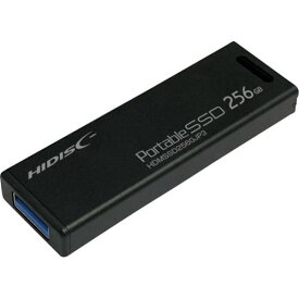 ハイディスク　MiniStickポータブルSSD　256GB　USB3．2Gen2対応データ　録画用 1個