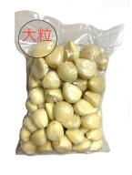 皮剥きにんにく大粒1kg　青森県にんにく　ホワイト六片にんにく　国産にんにく　ムキにんにく　クール便